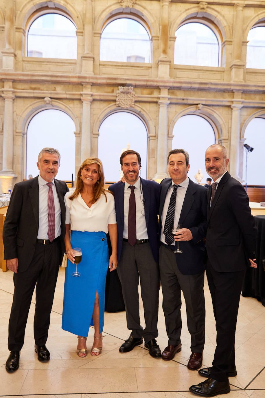 Iñaki Arechabaleta; Ana Delgado, directora general de ABC; Juan Hevia-Aza, director de Marketing y Eventos de Vocento; y Alfredo Jiménez-Millas, director de Relaciones Institucionales