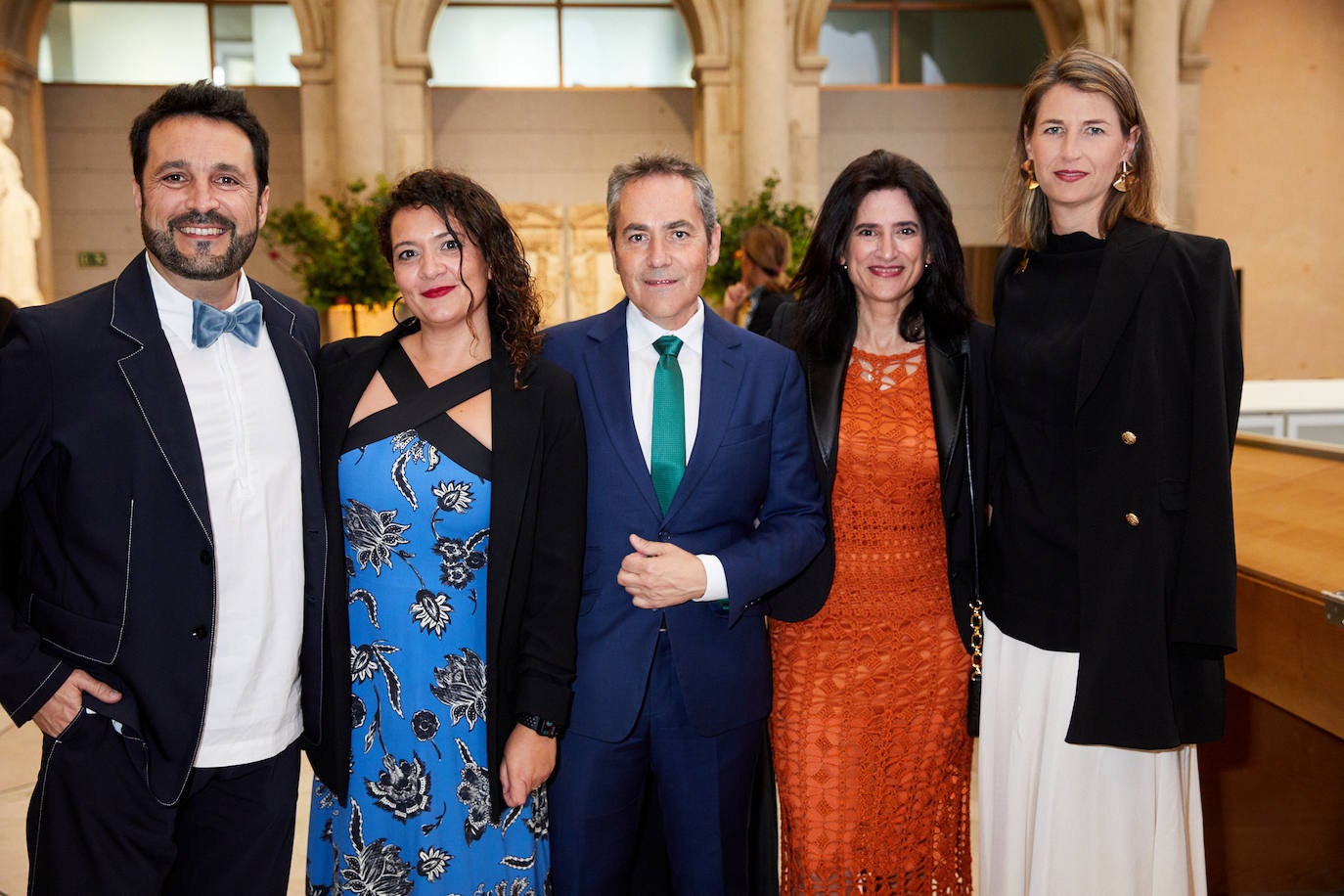 Germán Jiménez, director de Turium; Lorena Rodríguez Barreal, directora general de RRHH y Organización de Vocento; Alfonso Aldeyturriaga, director de Colpisa; Manuela Tribaldos, directora financiera de TESA; y Mariana Ramonell, directora de Sostenibilidad de Vocento