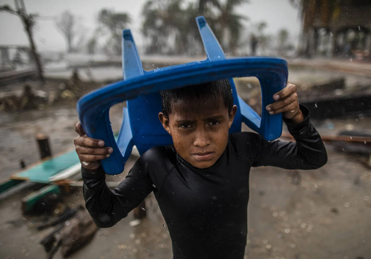 Unicef alerta que 20 000 menores son desplazados cada día por el cambio