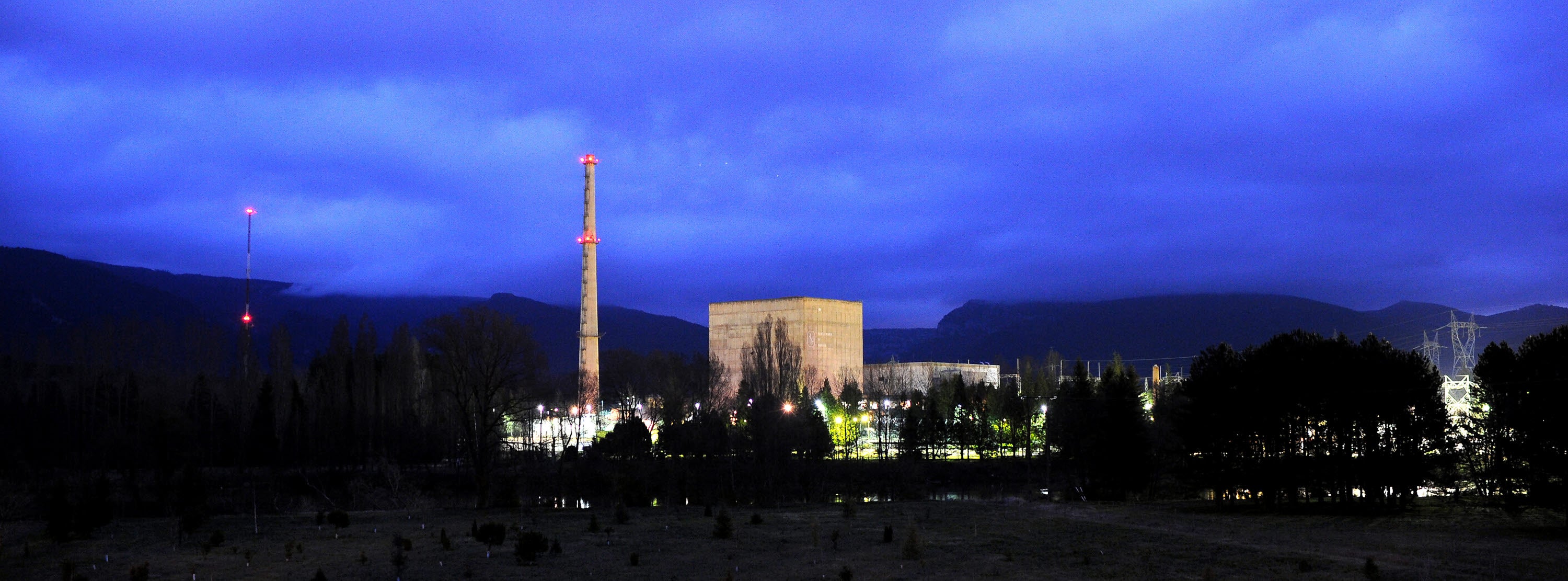 Central nuclear de Garoña en Burgos.