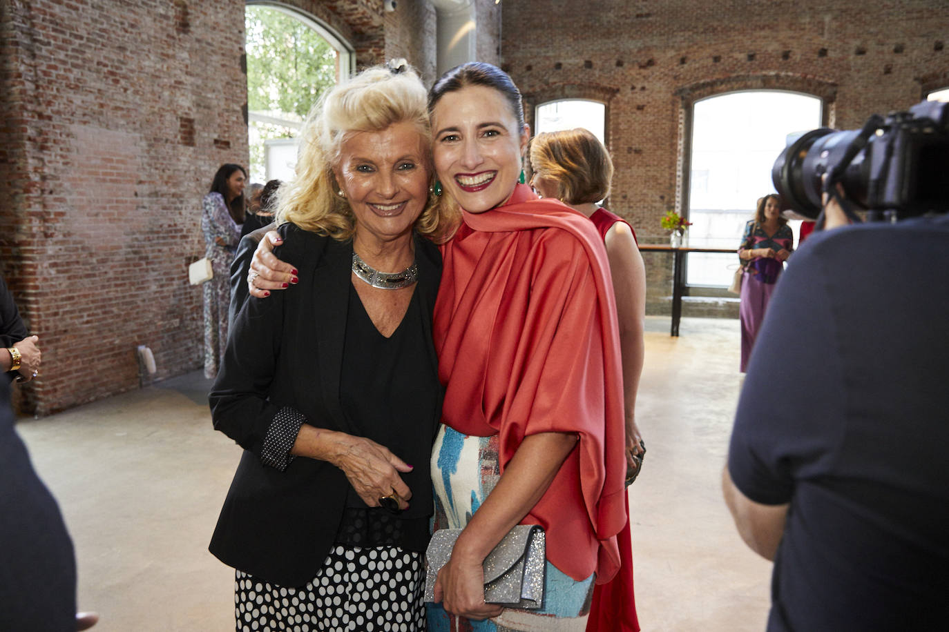 Isabel Tocino, consejera de Santander, y Samary Fernández Feito
