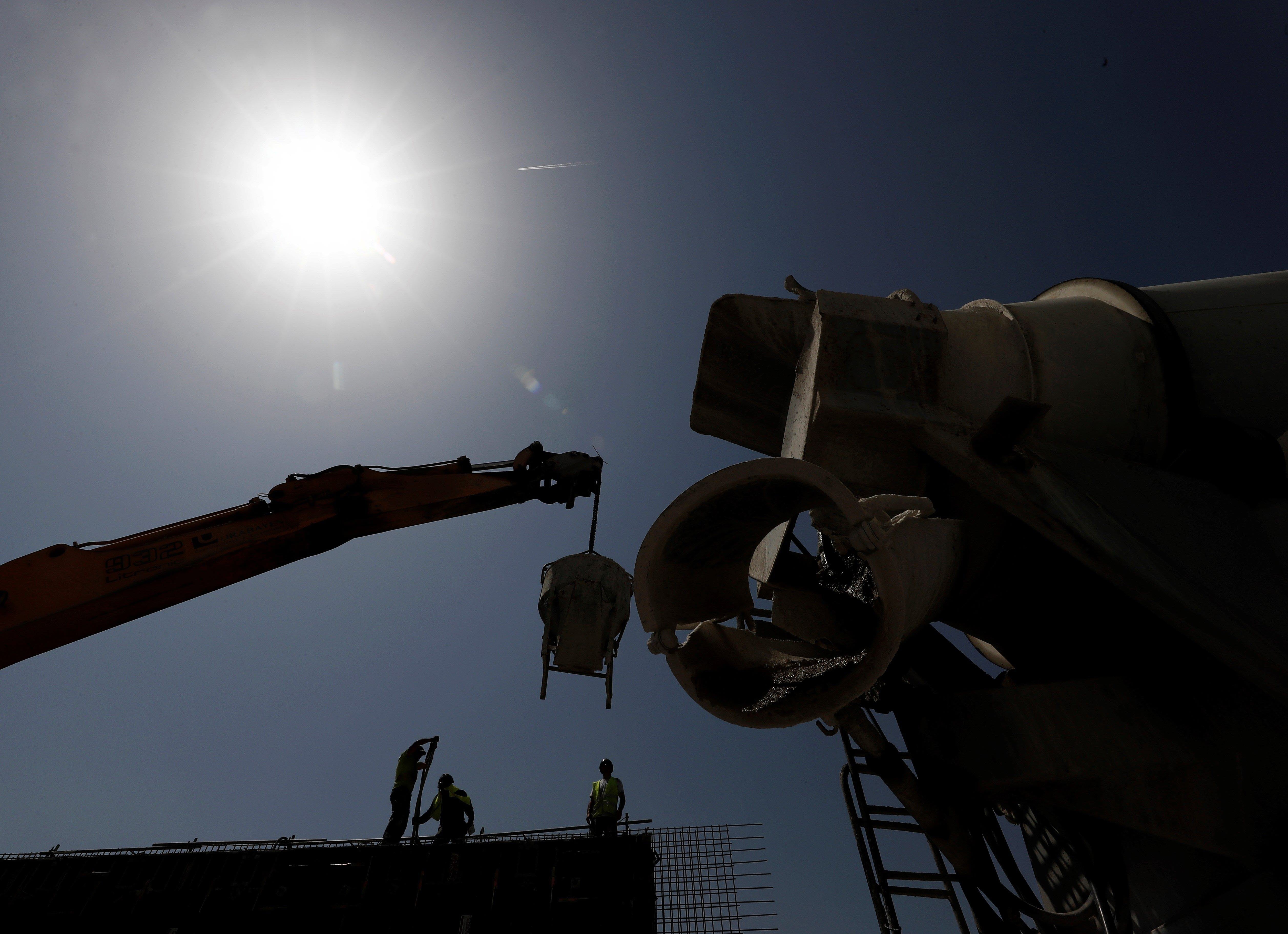 Altas temperaturas en verano en España.