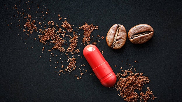 Cápsulas de cafeína