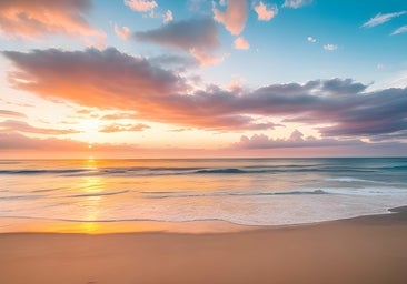 Mirar el atardecer en verano puede provocar este efecto en tus ojos