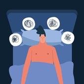 Esta es la forma de dormir que hace que engordes sin darte cuenta