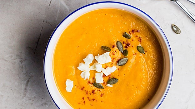 Las verduras, mejor en cremas o purés.