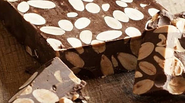 Turrón casero.