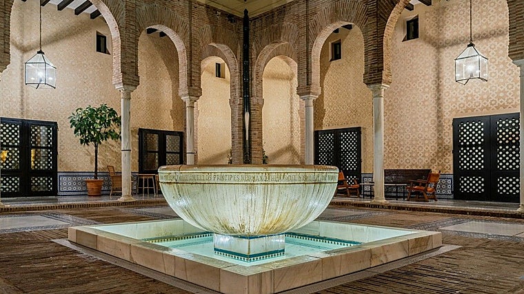 Interior del Parador de Carmona.