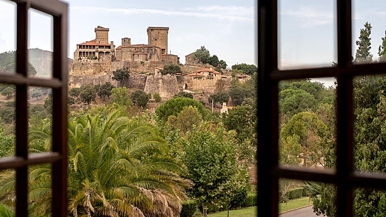 Vista desde el Parador de Verín.