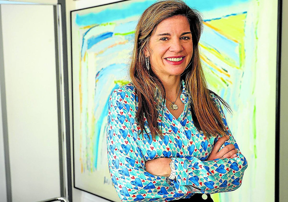 Marian Rojas Estapé, en el Instituto Rojas Estapé, en Madrid.