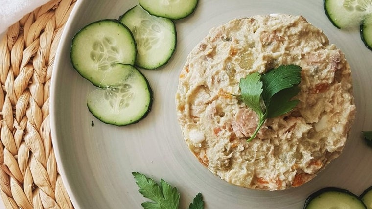 Ensaladilla aguacanesa.