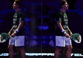 Paquito Navarro, jugador de pádel: «Cada vez intento relativizar más, pero me duele y me fastidia perder»