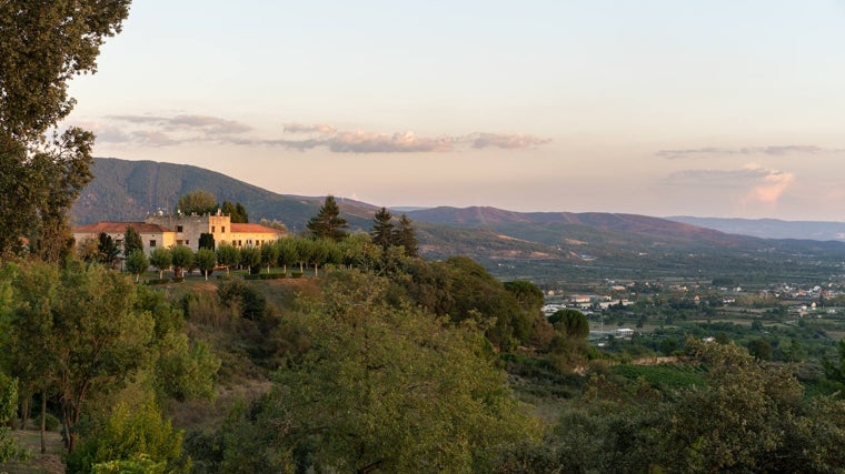 Entorno del Parador de Verín.