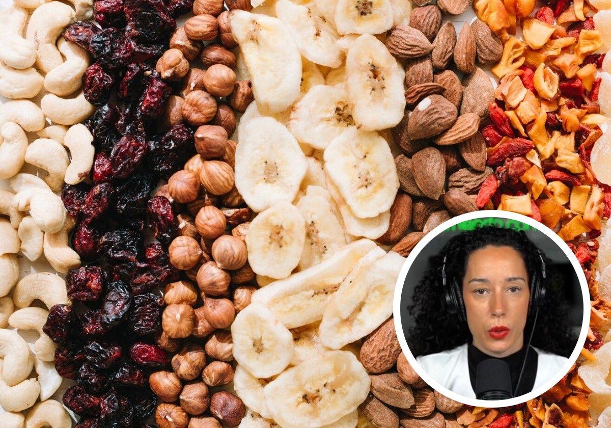 Frutos secos y la nutricionista María