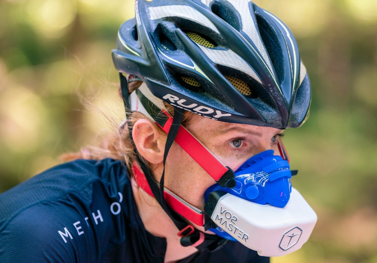 Atleta en un test de esfuerzo