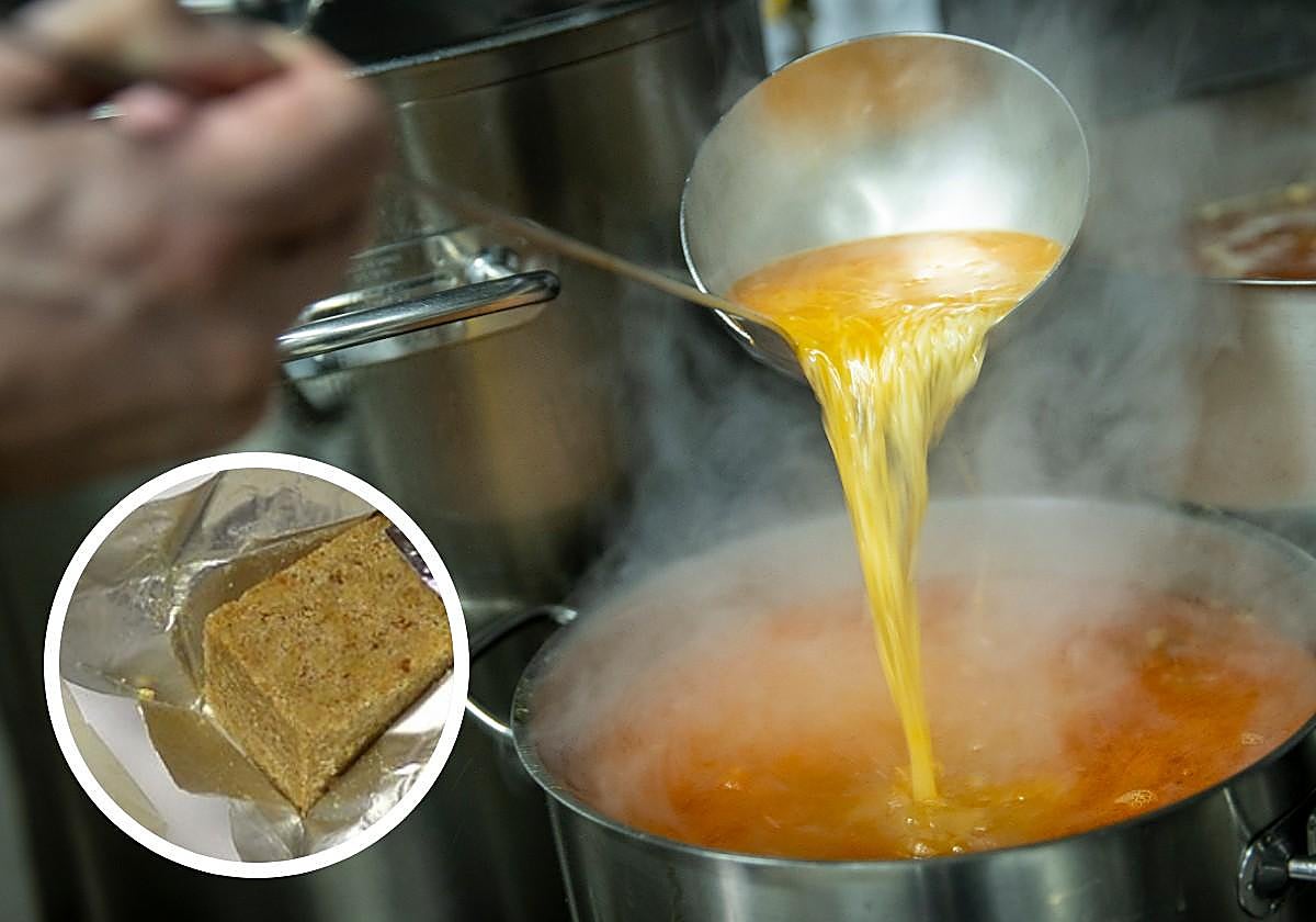 De qué ingredientes se componen las pastillas de caldo