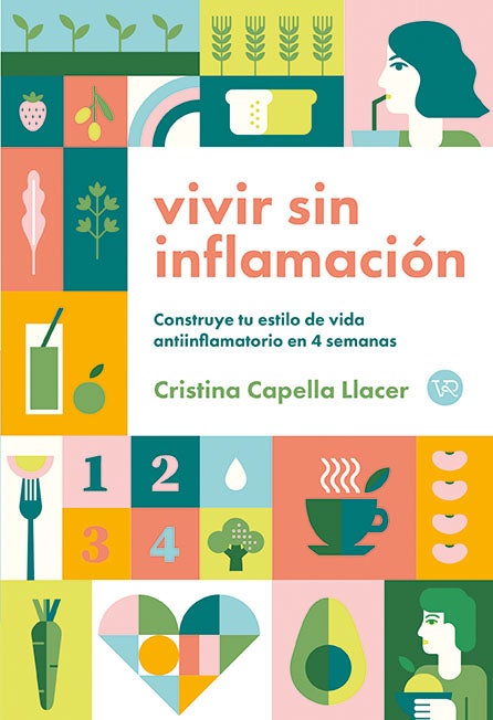 La dietista-nutricionista Cristina Capellas invita a construir un estilo de vida antiinflamatorio en cuatro semanas. En la obra incluye menús, recetas, ejercicios, técnicas de relajación y hábitos clave para ayudar a reducir la inflamación y sentirte mejor que nunca. No se trata de hacer dietas complicadas, sino de adoptar un estilo de vida que realmente funcione.