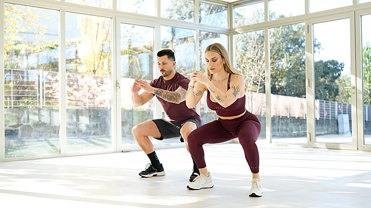 Verónica Costa y Javier Menéndez, de Entrena Virtual.