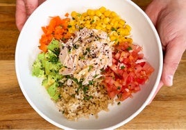 La ensalada tricolor express que se prepara en cinco minutos: fácil, nutritiva y saludable