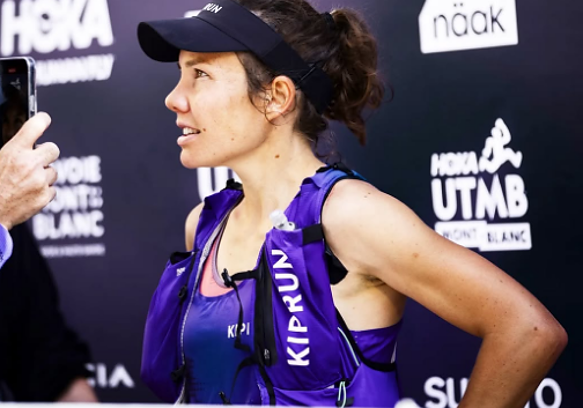 Clementine Geoffray, atleta de trail running y embajadora de Kiprun.