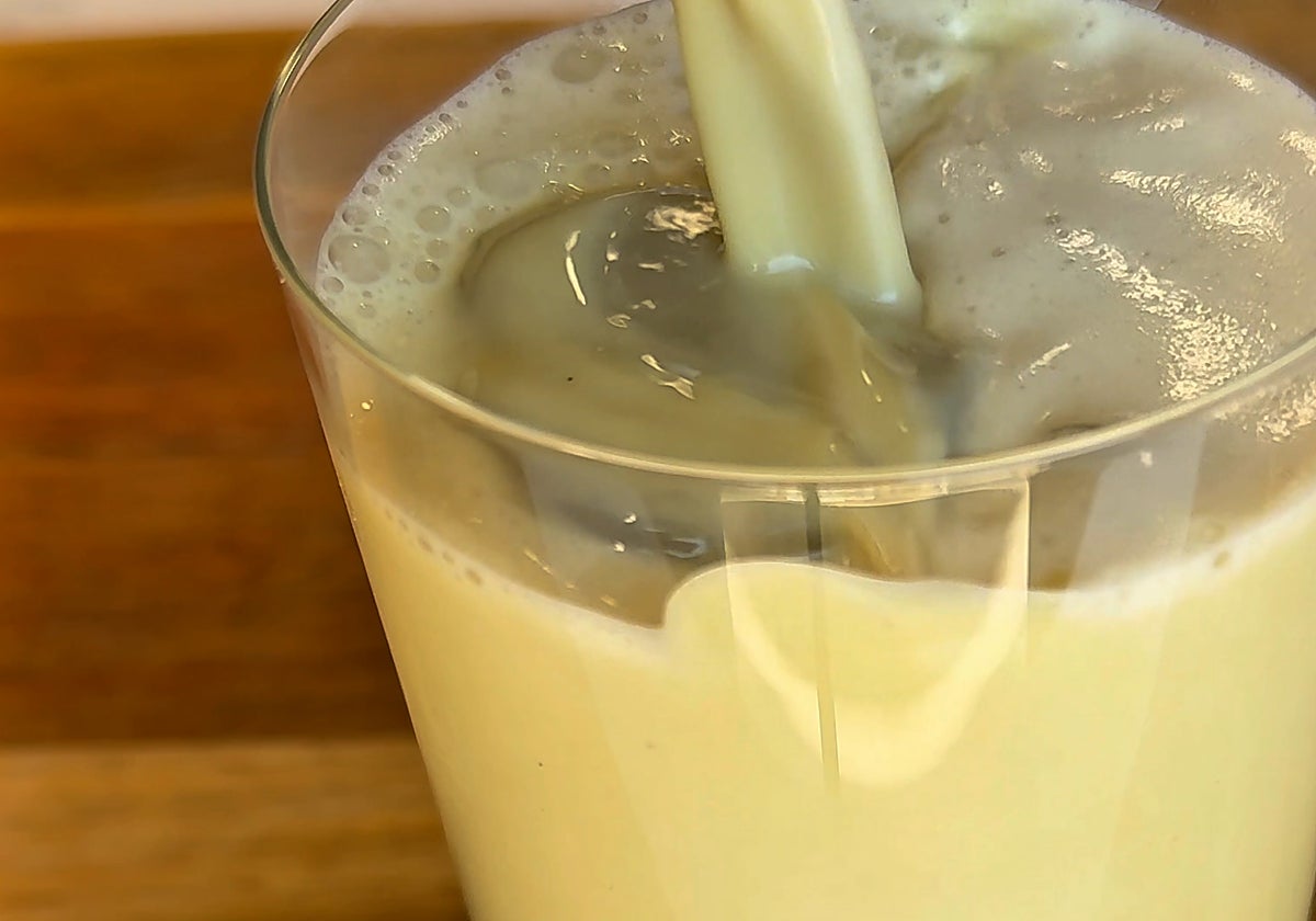 Bebida begetal de pistachos.