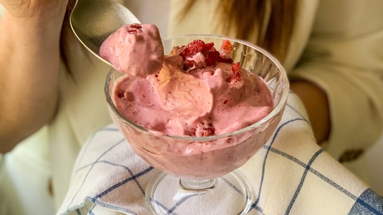 Tres recetas de helados caseros con ingredientes saludables