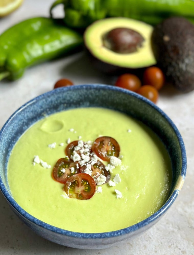 Gazpacho de aguacate