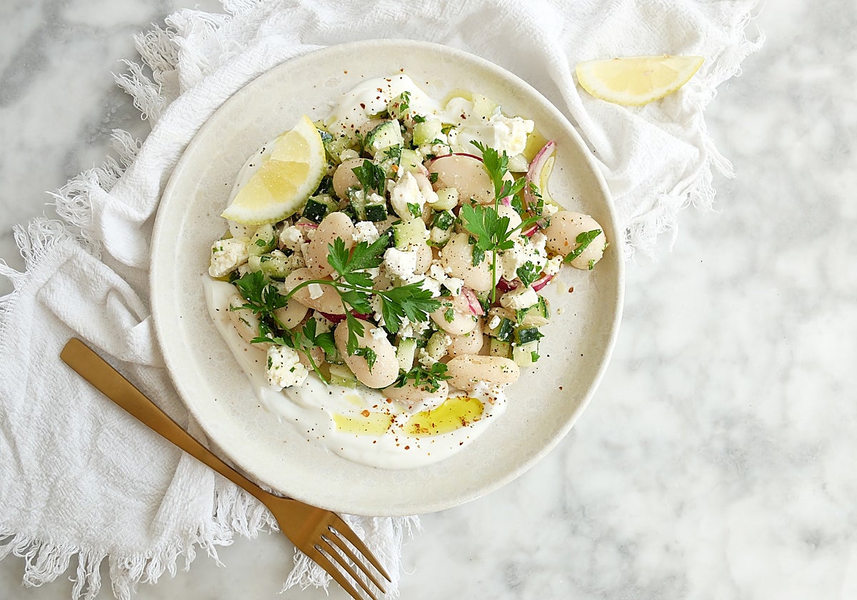 Ensalada de judiones y pepino: cómo prepararla para evitar los gases