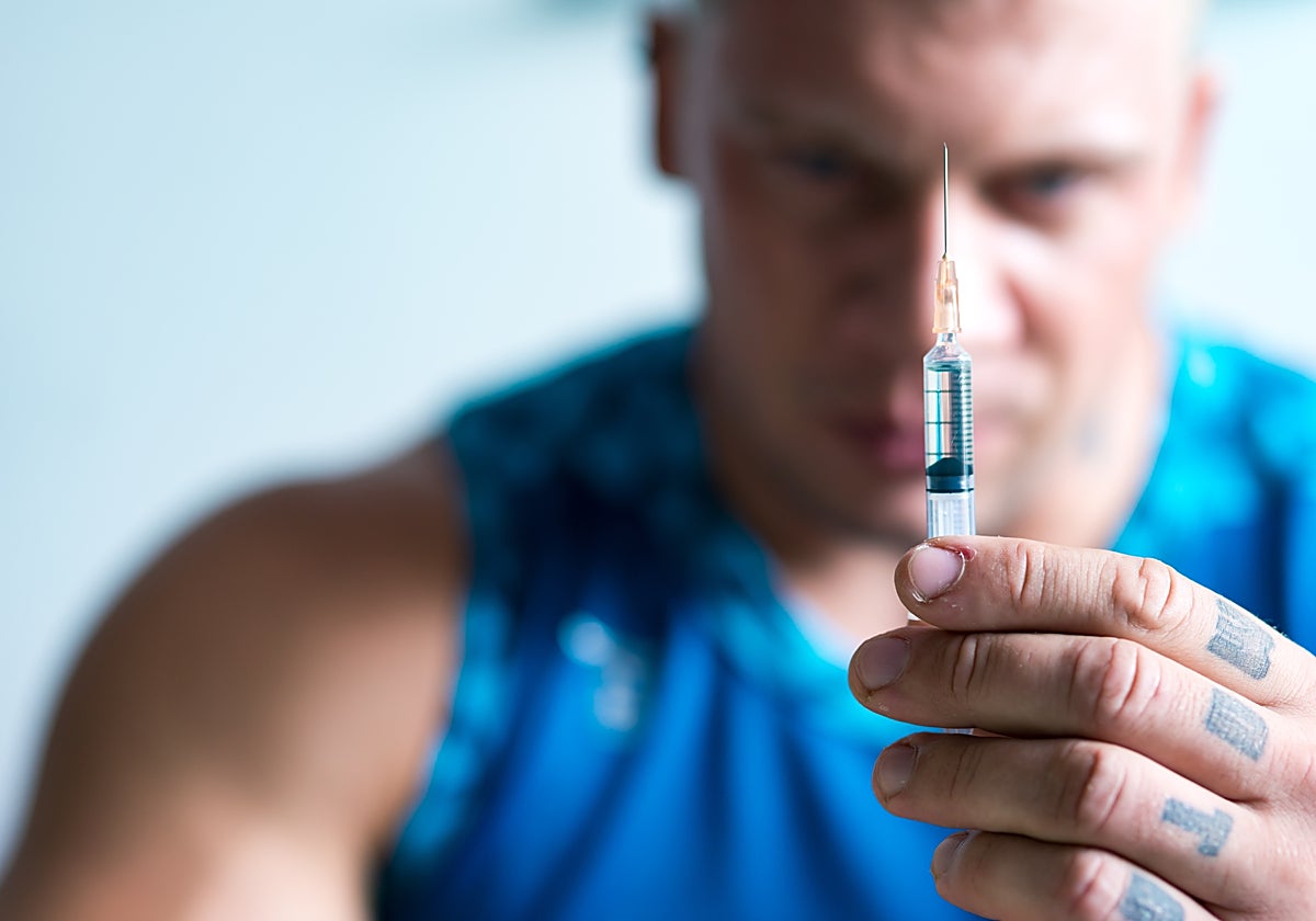 Inyección de esteroides