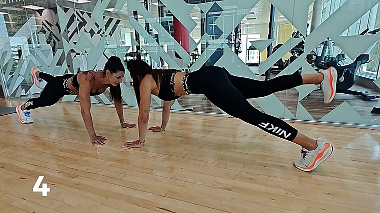 Entrenamiento en casa para glúteos y piernas: estos son los cuatro ejercicios de las Gemelas Pin