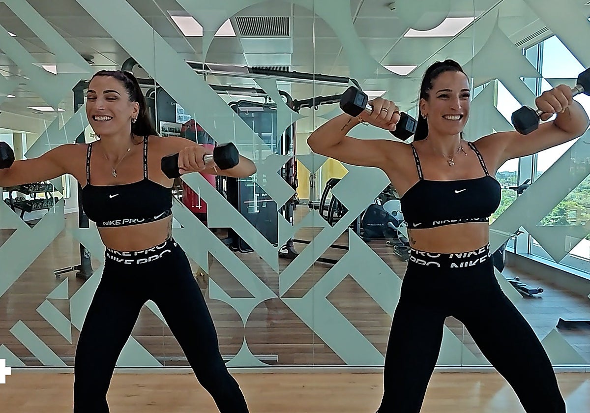 Entrenamiento fullbody con las Gemelas Pin.