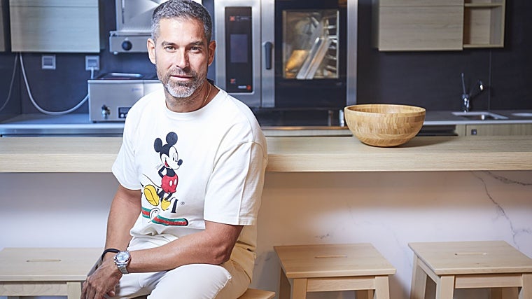 Pablo Ojeda, durante la entrevista con ABC.