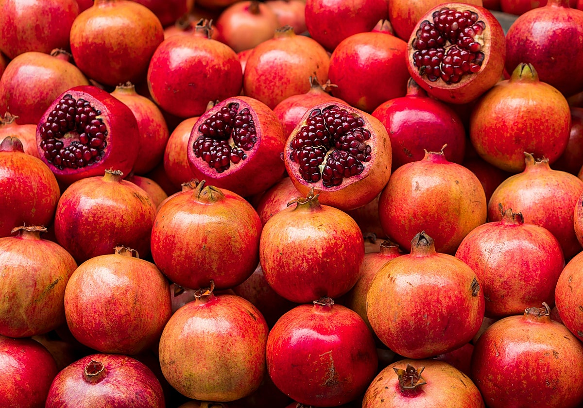Los beneficios de la granada.