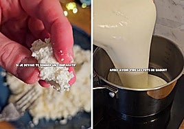 Un cocinero albanés enseña cómo hacer queso en casa: «Es rico en proteínas y no se derrite al cocinarlo»