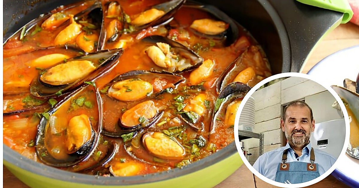 David de Jorge, cocinero: «Los mejillones más ricos no se cuecen en agua»