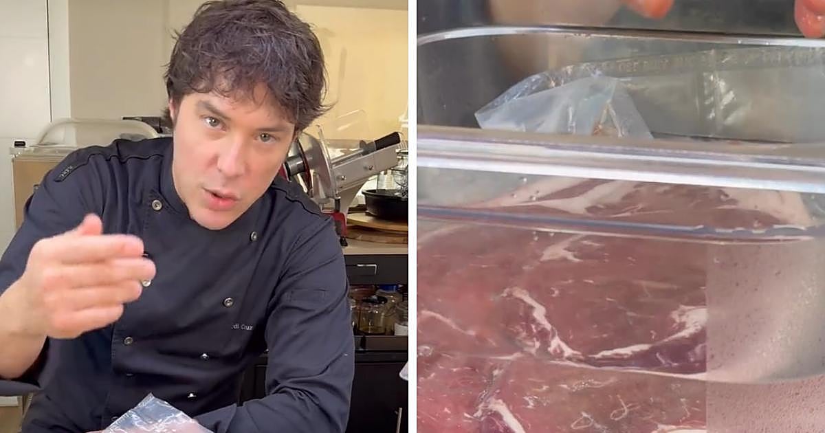 Jordi Cruz, chef y juez de 'Masterchef', explica cómo se deben descongelar los alimentos antes de cocinarlos: «No pierden sus propiedades»
