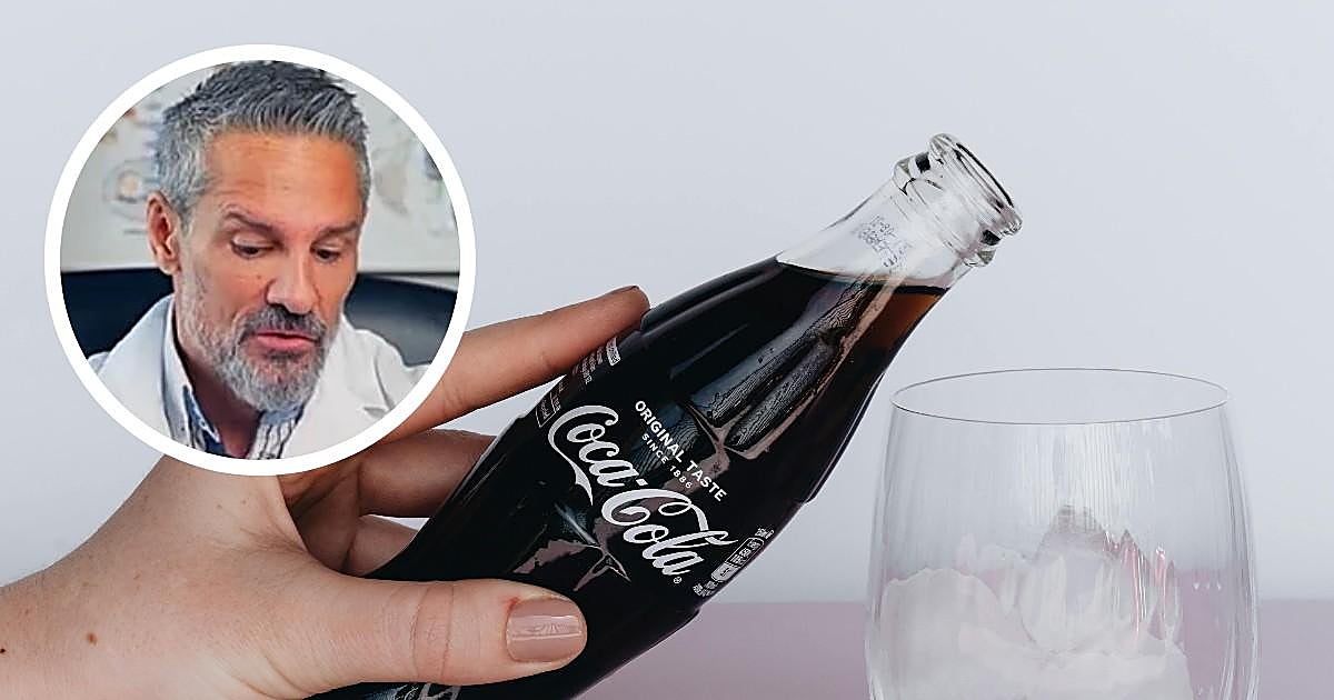 David Céspedes, experto en longevidad: «Aunque no engorde, la Coca Cola Zero puede generar más hambre, ansiedad y desajustes internos»