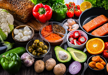 Sebastián La Rosa y Ángel Durántez coinciden sobre la dieta mediterránea y su relación con el envejecimiento: «Es la más eficaz»