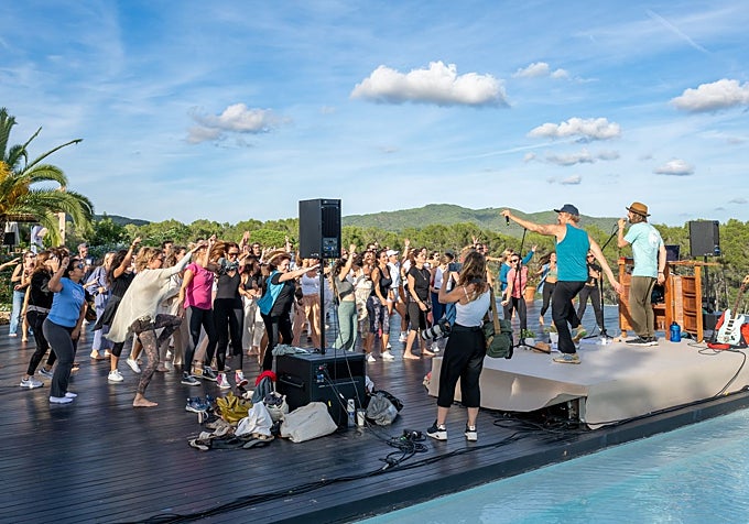 Una de las actividades dentro del programa de Ibiza Healthy & Beauty de la edición del año pasado