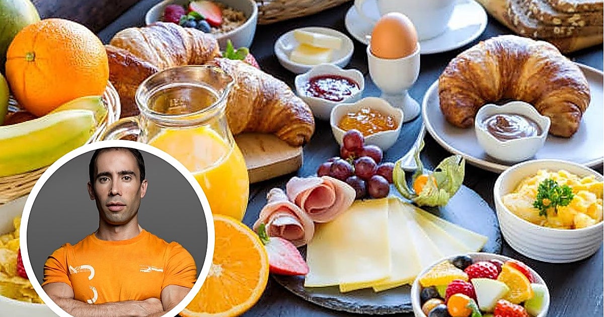 Marcos Vázquez, experto en fitness: «Donde más falla la gente es en el desayuno. No hay más que darse una vuelta por las cafeterías por la mañana»