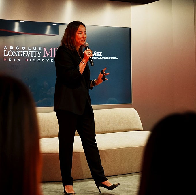 Eva Peláez, directora de Lancôme España y Portugal