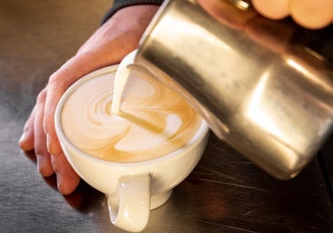 «Cuando añades leche al café, tu cuerpo absorbe menos antioxidantes y te aporta menos beneficios»