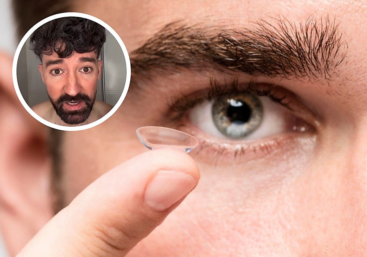 «Nunca te duches con las lentillas puestas. El agua puede llevar un bicho que te puede dejar ciego»