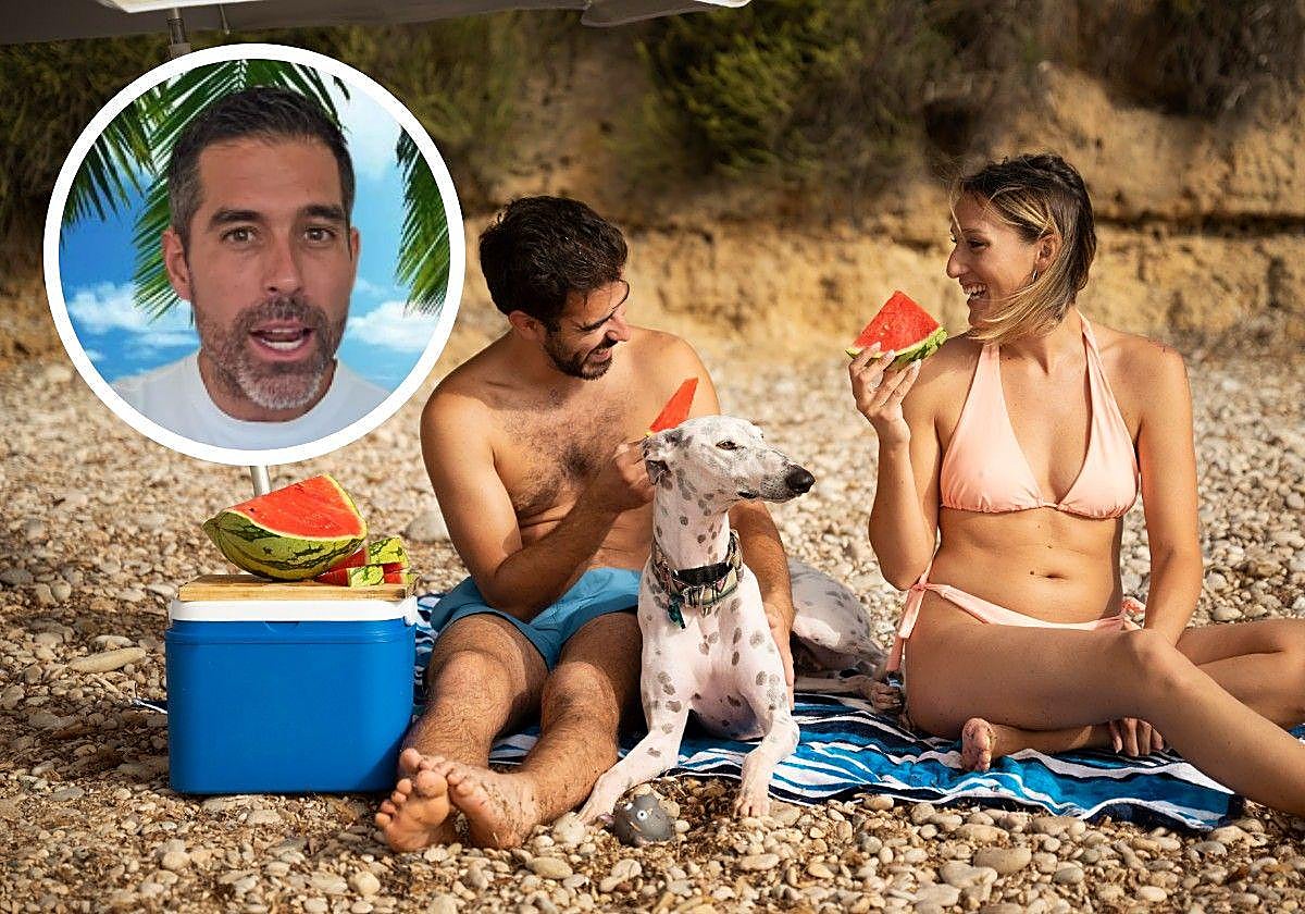 Pablo Ojeda: «Te enseño todo lo que debes meter en la nevera de la playa»
