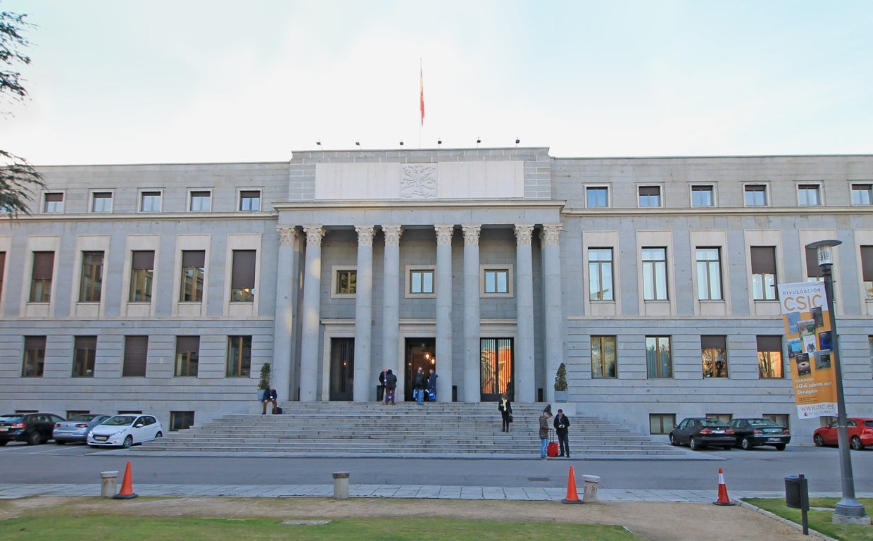 Sede central del Consejo Superior de Investigaciones Científicas, CSIC, en Madrid