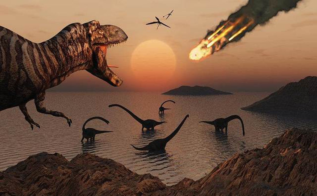 Un segundo meteorito pudo 'rematar' a los dinosaurios
