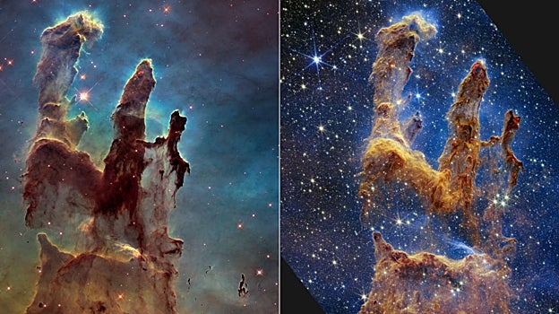 Espectacular: Los Pilares de la Creación, vistos como nunca por el ...