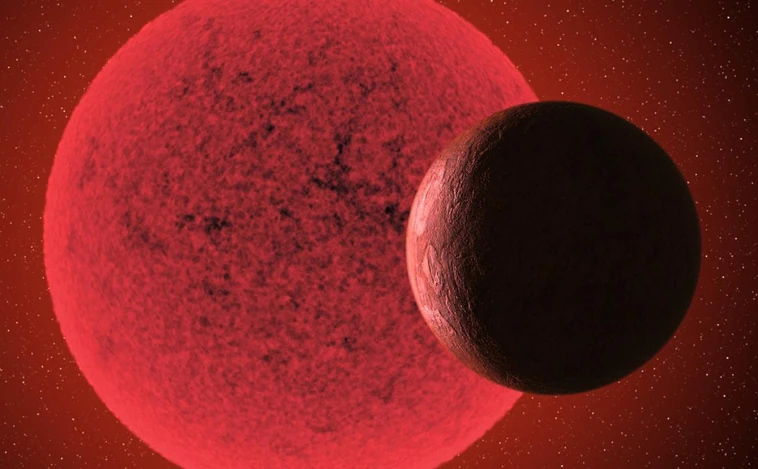 Una enana roja le 'arranca' su atmósfera a un planeta similar a la Tierra