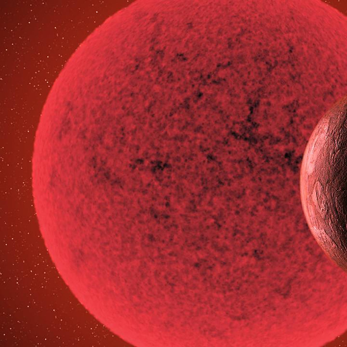 Una enana roja le 'arranca' su atmósfera a un planeta similar a la Tierra