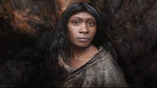 La chica de la Gran Dolina, en Atapuerca